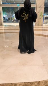 GAMIS ABAYA ARAB HITAM HELWA BISA BUAT OUTER 2 IN 1