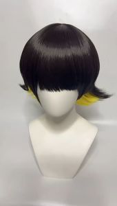 Wig Bachira Meguru Cosplay Rambut Palsu Bachira Wig Blue Lock Orang Dewasa / Anak
