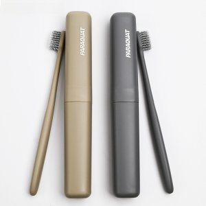 Soft Bristle Toothbrush Set for Men And Women Travel And Business Trip Portable Small Head Spiral Bristle Toothbrush for Home And Dormitory Use