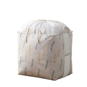 Large Capacity Waterproof Quilt Storage Bag Clothes Packing Bag Cotton Quilt Moving Packing Tape Dustproof Bag for Bedroom Use