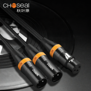 Choseal | Cannon Female to Dual Male Audio Adapter Cable