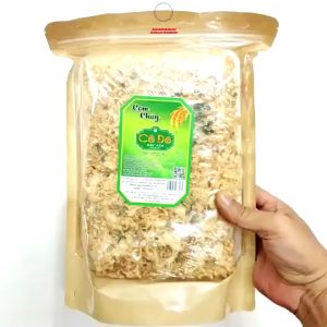 Cơm cháy CỐ ĐÔ siêu ruốc (Siêu Chà bông túi 250g) đặc sản Ninh Bình đặc biệt ngon dòng sản phẩm CAO CẤP - Vườn Đặc Sản