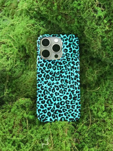 เคสโทรศัพท์มือถือ Apple iPhone 16 pro Max ลายเสือดาวสีเขียวด้าน ดีไซน์ย้อนยุค สไตล์ Y2K อุตสาหกรรมศิลปะระดับไฮเอนด์ เคสโทรศัพท์มือถือแบบแยกเป็นสองส่วน