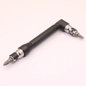 สินค้ามีคุณภาพ ชุดไขควงงอ 90องศา รูปตัวL สองหัวจับ 6.35mm.ข้อต่อหกเหลี่ยม ด้ามขันอเนกประสงค์