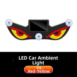 Dynamic Eyes Decorative Light Car Ornament Solar