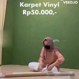 Karpet Plastik Vinyl 1 ROLL Untuk Alas Meja dan Lantai