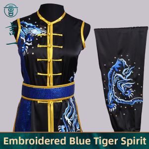 New Performance Martial Arts Costume Sleeveless Nanquan Uniform Chinese Style