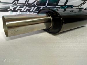 KNALPOT MOBIL OMEGA BLACK COCOK UNTUK YG BERJIWA RACING