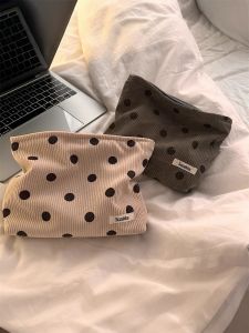 JYHOME | Vintage Dot Corduroy Organizer Bag