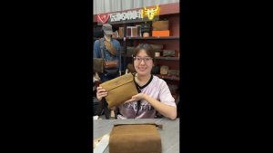 Rush Rider Korean Style 2in1 Sling Clutch Bag Men Full Grain Cow Leather Handcarry Bag