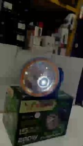Senter Kepala Super Terang 200WATT Cahaya Kuning Baterai 9900 mAh Tahan Hingga 15JAM / Senter Kepala LED KISEKI 200W CK-9H / SENTER KEPALA KISEKI / HeadLamp LED KISEKI / SENTER SUPER TERANG / HeadLamp SUPER TERANG / Bonus Kaca Lensa ~ NOS
