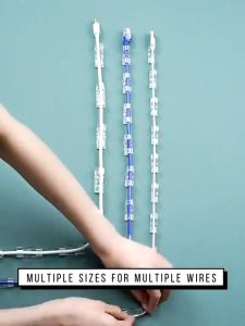 Penjepit Kabel Tempel & Holder Tempel Tanpa Paku: Solusi Pengikat Kabel