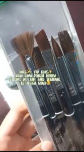 V-Tec Brush A0107 Set 6 / Kuas Lukis Set isi 6 / VTEC Artist Brush