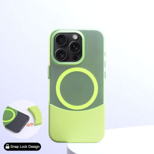 Matte Translucent Magsafe Magnetic Phone Case For 16 15 14 13 12 11 Pro Max Splicing Hard Cover For 16 Pro Max 16 Plus Ultra Slim PC Protection Casing