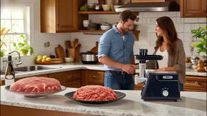 【รับประกัน 3 ปี】RAF Meat grinder เครื่องบดหมู R.3404 กำลังสูง 3600W เครื่องบดเนื้อทำไส้กรอก ถอดออกได้ เครื่องปั่นบดเนื้อ ปั่นเนื้อที่เร็วที่สุด เครื่องบดสับ บดเนื้อทำใส้กรอก เครื่องบด เครื่องบดอาหาร เครื่องบดเนื้อ เครื่องบดเนื้อไฟฟ้า