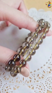Collection Grade Black Gold Citrine Bracelet