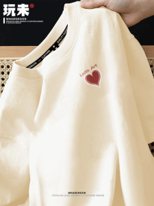 Street Style Short Sleeve T-Shirt Womens Summer New Fashion Shoulder Top American Spicy Girl Couple Matching Cotton Tee