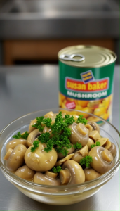 Susan Baker Button Mushrooms (Whole) 284/400/850g—Budget Saver Bulk Pack 6–12 Cans—For More Savings and Discounts