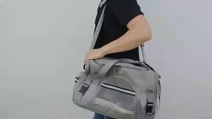 Dog Carrier Bag Soft Side Backpack Cat Pet Carriers Dog Travel Bags Airline Approved Transport For Small Dogs Cats Outgoing