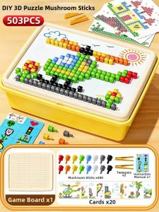 XIONGBUFAN | 3D Peg Puzzles Intelligence Toys