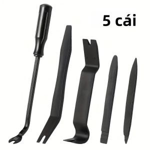 Bộ 5 Đa Năng Viền Loại Bỏ Bộ Dụng Cụ Cho Xe Nội Thất Cửa Bảng Kẹp Dây Loại Bỏ Không Trầy Xước Nhựa Bật Nắp Bộ Dụng Cụ