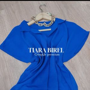 DASTER V-NECK TIARA CRINKLE AIRFLLOW PREMIUM / DRESS TIARA V-NECK PREMIUM CRINKLE AIRFLLOW