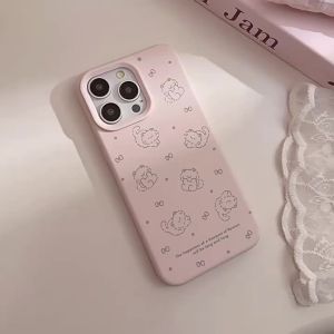 Korean Full Screen Stars Magnetic Phone Case For  iPhone 17 16 15 14 13 12 Pro Max Transparent Shockproof Protective Soft Cover