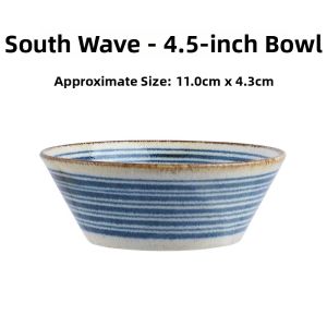Mino Yaki | Elegant Japanese Ceramic Salad Bowl