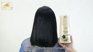 [OFFICIAL] Well Hair | Hair Coloring Shampoo 400ML | Shining Hair | Hair Blackening Shampoo | Hair Color Shampoo
