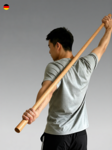 Posture Improvement Wooden Fitness Stick