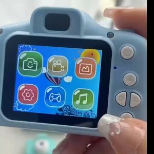 กล้องดิจิทัล กล้องถ่ายรูป กล้องจิ๋วการออกแบบขนาดเล็กเหมาะสำหรับเด็ก กล้องถ่ายรูปเด็กตัวใหม่ ถ่ายวีดีโอ ถ่ายได้จริง!!!!