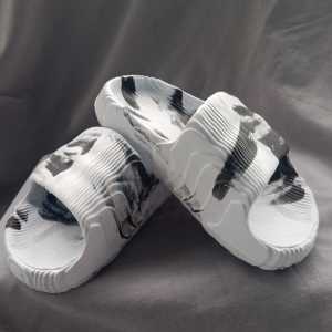 SANDAL Slide Gelembung Abstrak Hitam Putih Anak Laki-laki