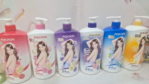 Sữa Tắm Nữ Pon Pon Đài Loan Nhiều Mùi - 1200g