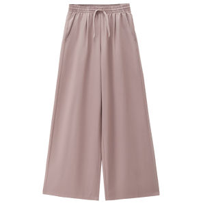 Giordano | Loose Four-way Stretch Drawstring Waist Wide Leg Pants