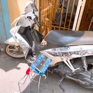 Ghế ngồi xe tay ga cho bé xe Nouvo - Hayate - Su có dựa