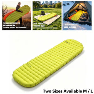 Ultralight Extra Thick 3Season Camping Sleeping Pad For Mountain climbing hiking Camping fishing trip tent sleeping pad cushion