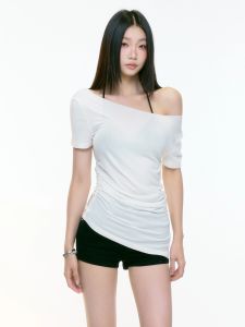 withmin | Áo Thun Dây Kéo Ngực