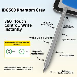 idrawgear | Silent Stylus Pen for iPad Tablets