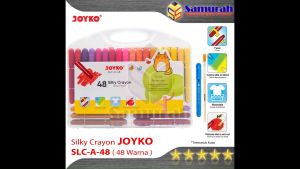 Krayon Halus Lembut SLC-A-48 & Hard Case Tidak Beracun