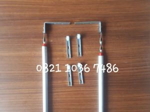 Rel vertikal uk.40cm || rel jendela sliding vertikal almunium