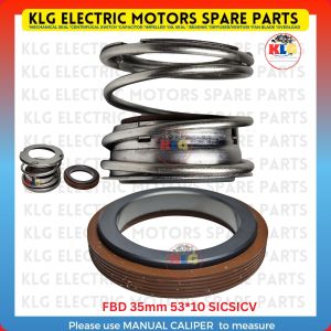 Mechanical seal 35mm 53*10 FDB SICSICV | shaft seal for water pump