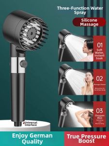 SHENYUAN | High Pressure Water Boosting Shower Head Set
