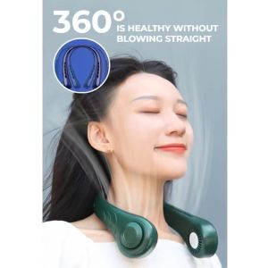 Portable Neck Fan: A Bladeless, Hands-Free Cooling Solution