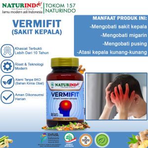 VERMIFIT: Obat Herbal Sakit Kepala Sebelah, Vertigo & Migren