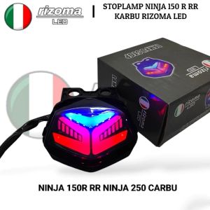 Stop Lampu Belakang Lampu Stop belakang Ninja R 150 NINJA RR NINJA 250 CARBU PNP Model New LED 3 in 1 Rizoma