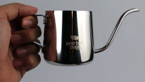 Teko Kopi Teh Leher Angsa Gooseneck Pour Over Drip Kettle Stainless One Two Cups AA049 CNS
