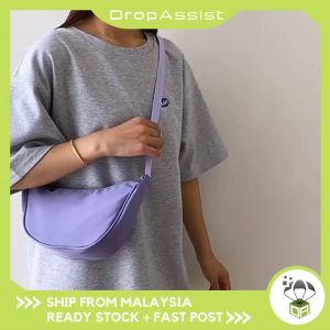 DROPASSIST 2056 READY STOCK Crossbody Bag Lightweight Small Nylon Shoulder Bag Versatile Armpit Bag