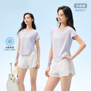 ANTA Women Training T-Shirt Loose-Fit Breathable Moisture-Wicking Quick-Dry Fitness Athletic 962527105 Legit Official Store