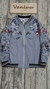 Áo Khoác Nam Nữ Áo Khoác Thêu Áo Khoác Sukajan Jacket Cho Nam Nữ Áo Khoác Bomber Thêu