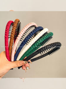 WENZHU | Womens 2025 New Design Hair Wrapping Headband for Washing Face with Teeth and Anti-Slip
